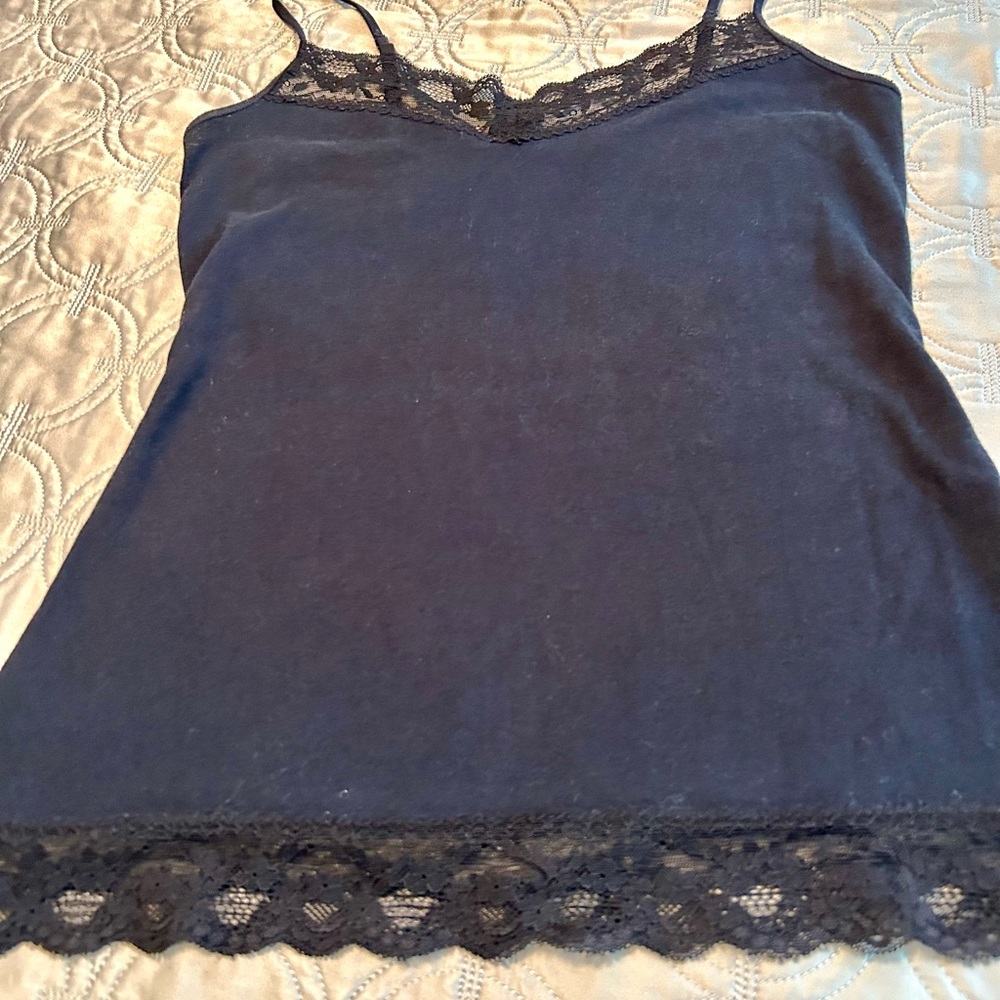 Express Black Lace Cami Top